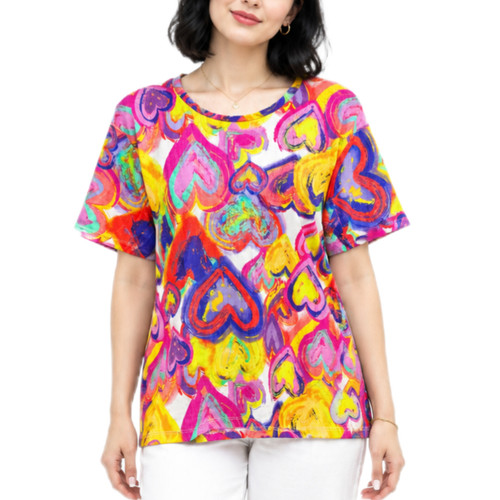 تیشرت کبریتی زنانه برند Zara مدل یقه گرد