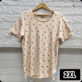 تیشرت کبریتی زنانه برند Zara مدل یقه گرد